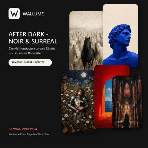 After Dark – Noir & Surreal – 4K wallpaper collection cover