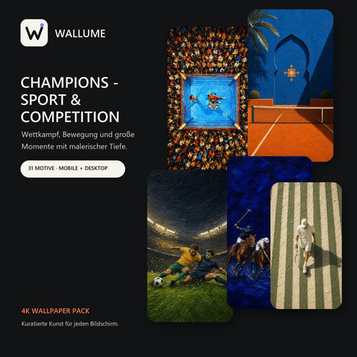 Champions – Sport & Competition – 4K wallpaper collection cover
